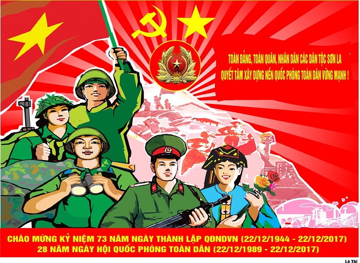 Dowload mẫu backdrop chào mừng ngày thành lập Quân đội Nhân dân Việt Nam